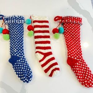 Knitted Christmas Stockings